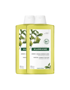 KLORANE Duplo Champú a la Cidra Cabello Tendencia Grasa...