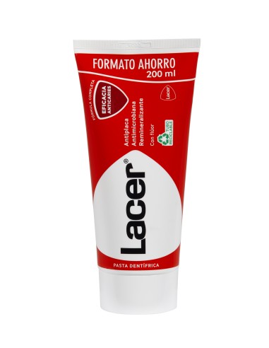 Lacer Pasta Con Flúor, 200 ml