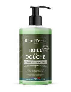 BeauTerra Aceite de Ducha Bambú 750 ml