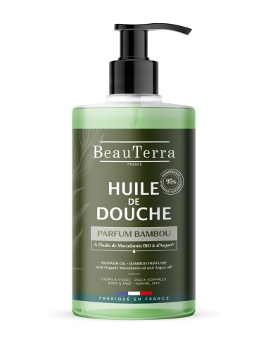 BeauTerra Aceite de Ducha Bambú 750 ml