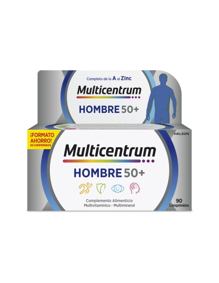 Multicentrum Hombre 50+ Comprimidos 90 Unidades