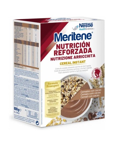 Meritene Nutrición Reforzada Sabor Cereales con Cacao 2x300g