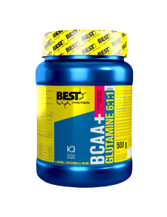 BEST BCAA+ Glutamine 6:1:1 Sabor Sandía 500g