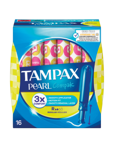 Tampax Pearl Compak Tampón Regular 16 Unidades