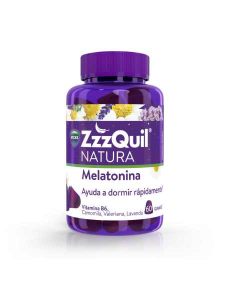 ZzzQuil Natura Melatonina 60 Gummies