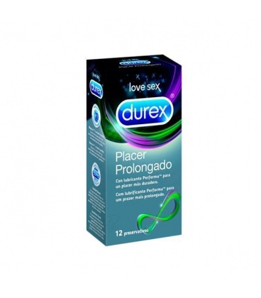 Durex Placer Prolongado, 12 Preservativos