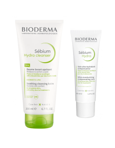 BIODERMA Pack Sébium Hydra Cleanser 200 ml + Sébium Hydra...