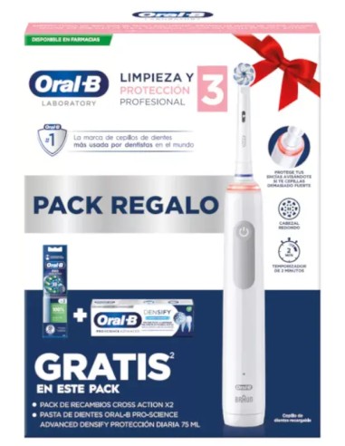 Comprar ORAL-B Pack Cepillo Dental Eléctrico Pro 3a precio de oferta