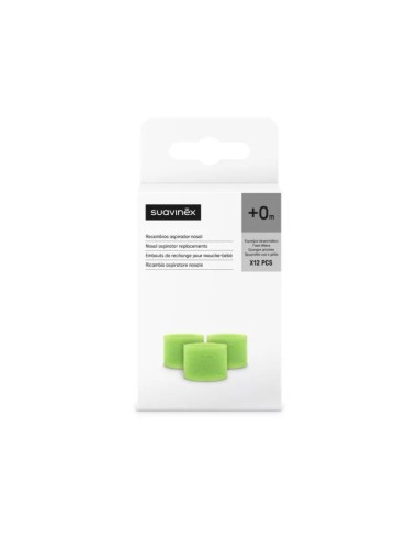 SUAVINEX Recambios Aspirador Nasal 12 Esponjas...