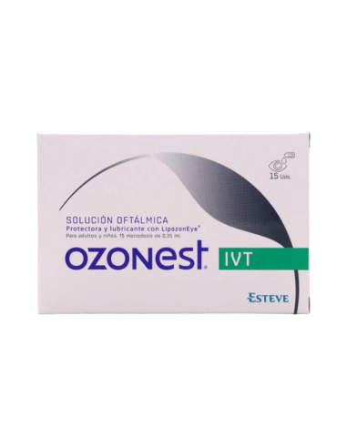 OZONEST IVT Solución Oftálmica 15 Monodosis de...