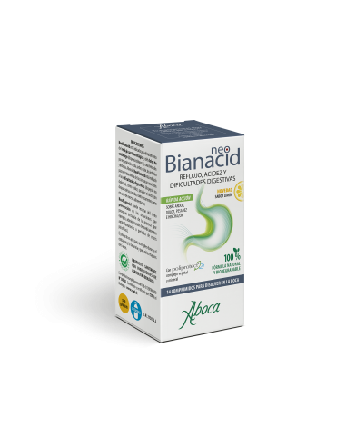 NEOBIANACID Acidez Y Reflujo Sabor Limón 14 Comprimidos