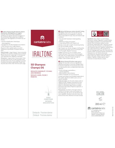 Iraltone champu ds 200ml duplo
