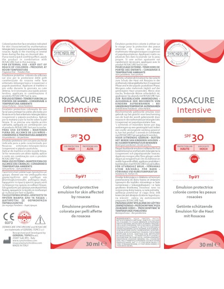 Rosacure Intensive SPF30 Teintee Dore 30 Ml