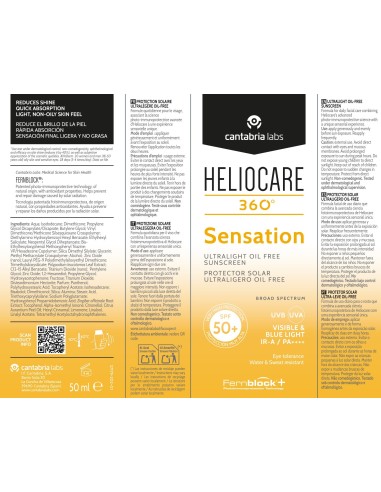 Heliocare 360º Sensation 50 ml