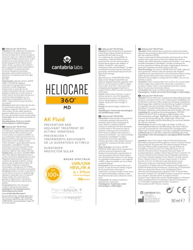 Heliocare 360º MD AK Fluid 50 ml