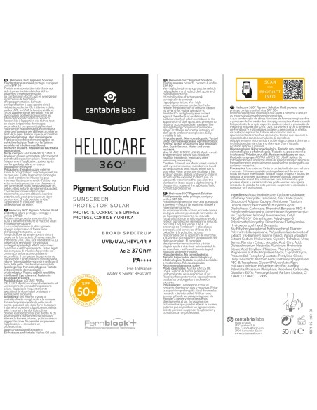 Heliocare 360º Pigment Solution Fluid SPF 50+ 50 ml