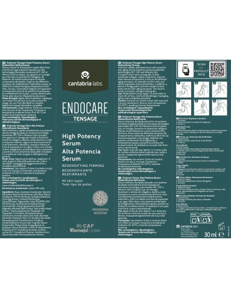 ENDOCARE Tensage Alta Potencia Serum 30 ml