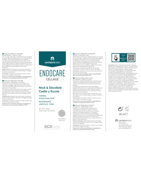 Endocare Cellage Cuello y Escote