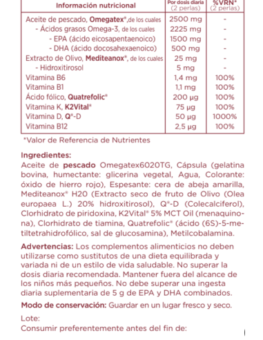 Luxmetique Formula Cardiox 60 Perlas