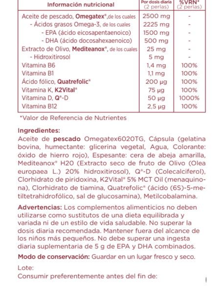 Luxmetique Formula Cardiox 60 Perlas