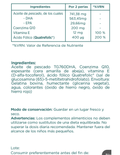Luxmetique Omefolic Formula 60 Perlas 2