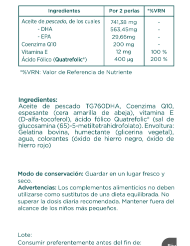 Luxmetique Omefolic Formula 60 Perlas