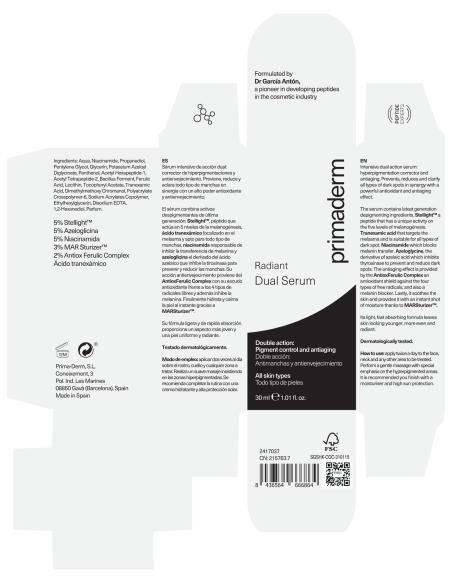 Primaderm Radiant Dual Serum 30 ml