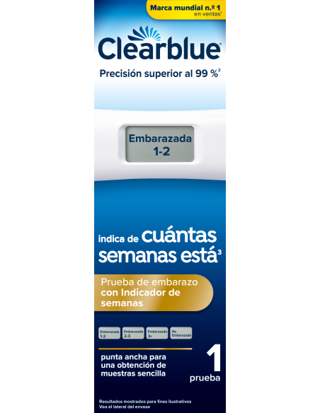 Clearblue Digital con Indicador de Semanas