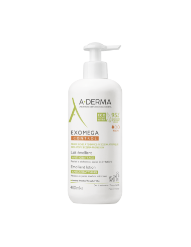 A-derma Exomega Leche Emoliente 400 Ml