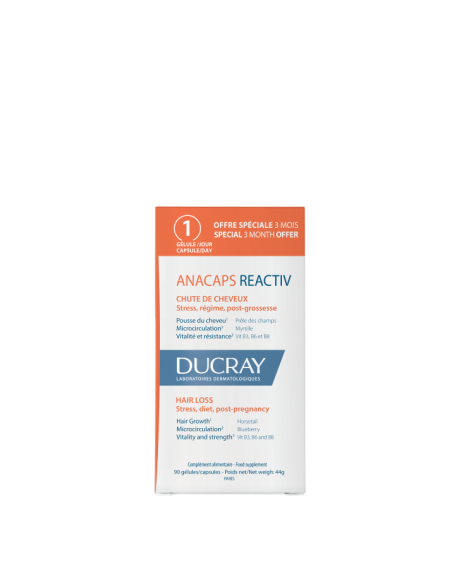 DUCRAY Anacaps Reactiv 90 Cápsulas