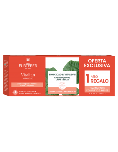 Rene Furterer Vitalfan Vitalidad Cabello y Uñas...