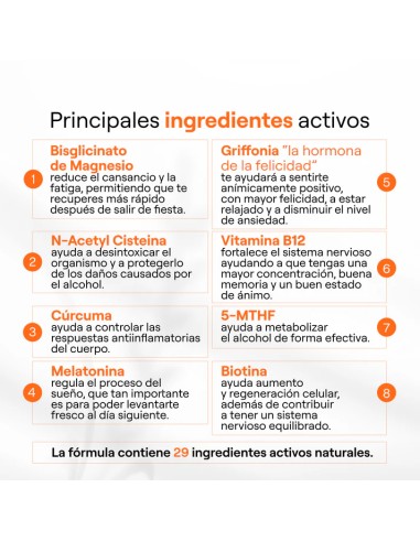 BACK2LIFE Pack 5 unidades Bye Resaca