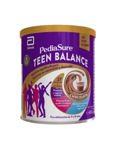 PEDIASURE Teen Balance Sabor Chocolate 400g