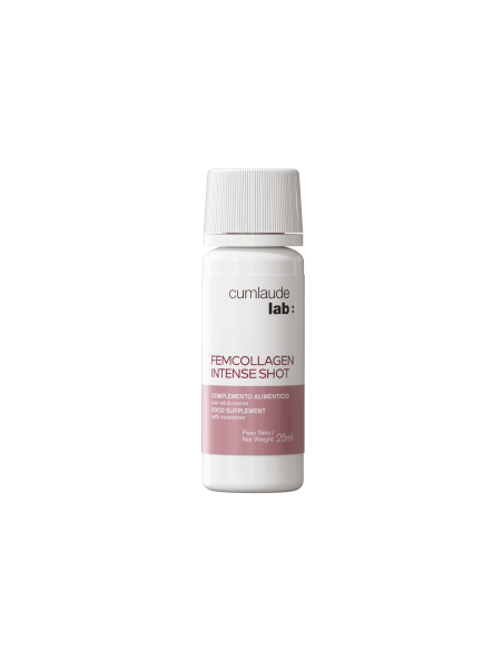 CUMLAUDE Femcollagen Intense Shot Sabor Arándano 7 Frascos de 25 ml