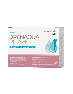 CUMLAUDE Drenaqua Plus+ Sabor Piña y Mango 14 Sticks