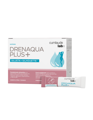 CUMLAUDE Drenaqua Plus+ Sabor Piña y Mango 14...