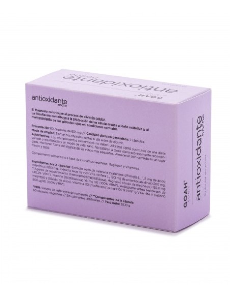 GOAH Clinic Pack Colágeno Marino 2x60 Cápsulas + Antioxidante Noche 60 Cápsulas