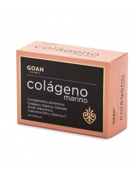 GOAH Clinic Pack Colágeno Marino 2x60 Cápsulas + Antioxidante Noche 60 Cápsulas
