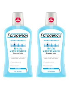 Parogencyl Duplo Colutorio Encías Control Diario 2x500 ml
