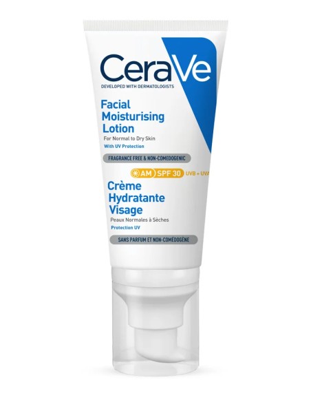 CeraVe Loción Hidratante de Rostro SPF 30 52 ml