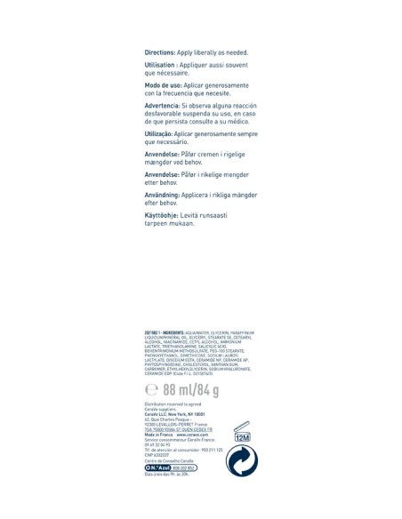 CeraVe SA Crema Renovadora de Pies 88 ml