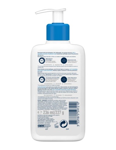 CeraVe Loción Hidratante 236 ml