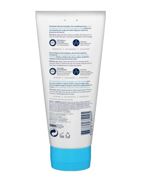 CeraVe SA Crema Alisadora Anti-rugosidades 170g