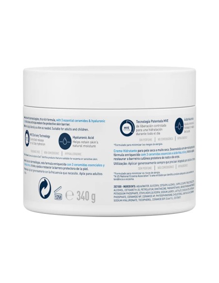CeraVe Duplo Crema Hidratante 2x340g