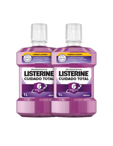 LISTERINE Duplo Cuidado Total 2x1000 ml