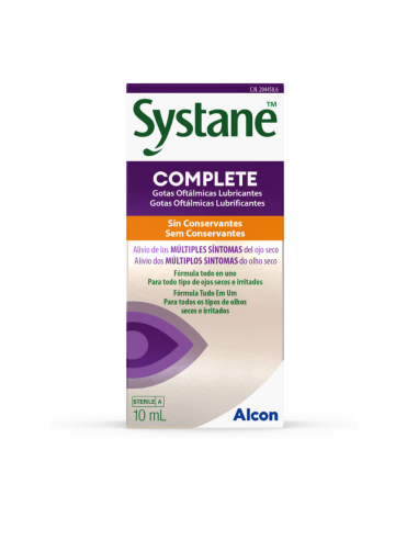 SYSTANE Complete Gotas Oftálmicas Lubricantes 10 ml