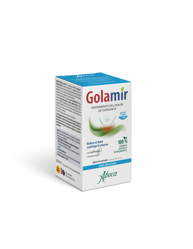 ABOCA Golamir 2ACT Spray Sin Alcohol Garganta 30 ml