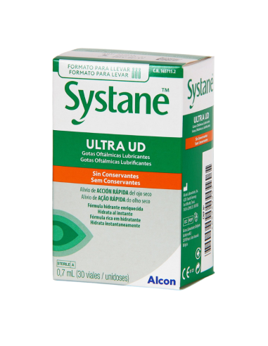 SYSTANE Ultra UD Gotas Oftalmicas Lubricantes 30 Viales
