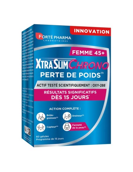 XtraSlim Chrono Mujer 45+ 60 Cápsulas
