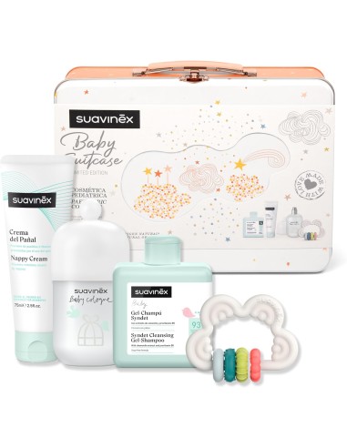 SUAVINEX Baby Suitcase Set Color Coral